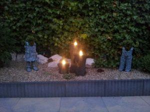 Waterornament met LED-verlichting