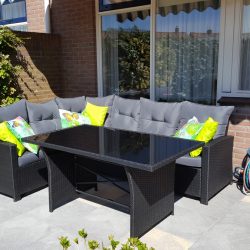 Terras met Lounge-set