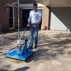 Aantrillen met een rollentrilplaat 02
