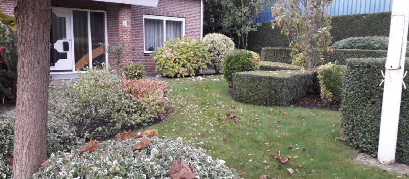 Najaarsbeurt tuin in Zeeland